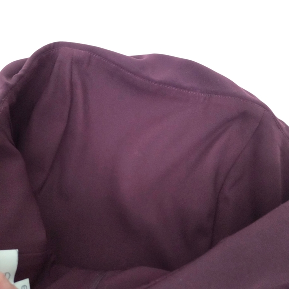 Alexis Kendall Jumpsuit Womens Small Burgundy Cocktail Party Dress Strapless - Picture 7 of 13